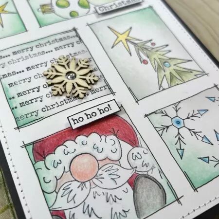 Tampon - Père Noël - JOFY144 - Paper Artsy