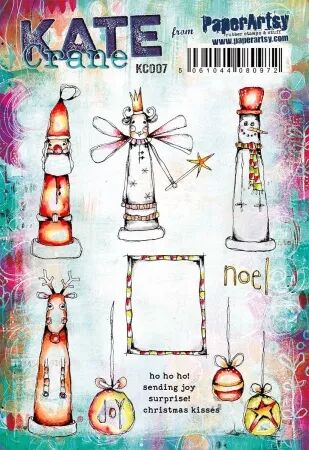Tampon - Père Noël - Kate crane pour Paper Artsy