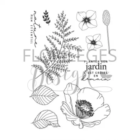 Tampon - Planter son jardin - Farandole - Florilèges Design