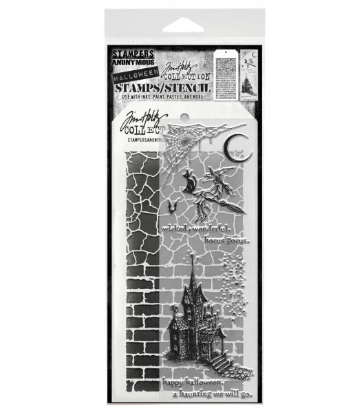 Tampon & pochoir - Bewitching  - Tim Holtz