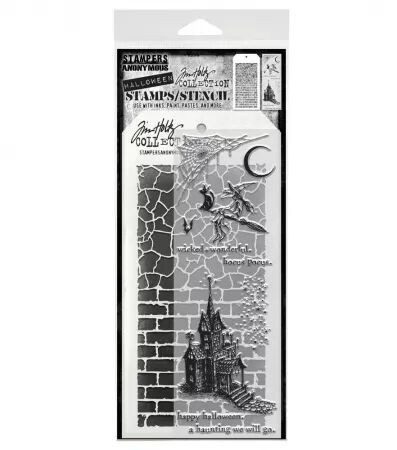 Tampon & pochoir - Bewitching  - Tim Holtz