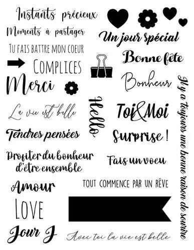 Tampon - Sentiments jour sp�cial