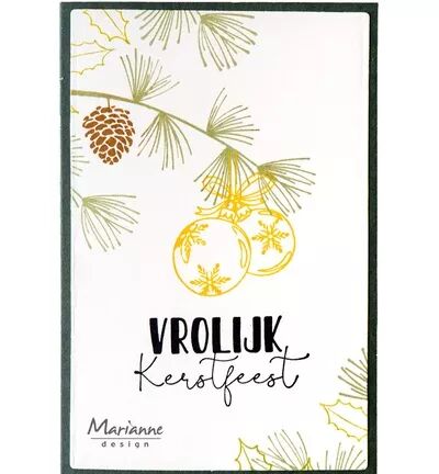 Tampon - Silhouette Art - Ornements - Marianne Design