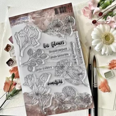 Tampon - Soleil Levant - Les fleurs