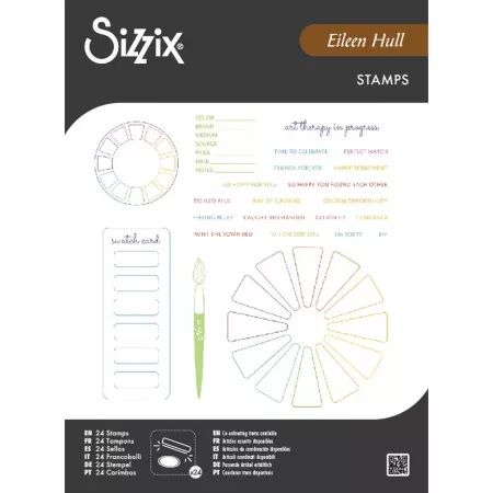 Tampon - Swatch Cards - Roue chromatique & nuancier - Sizzix