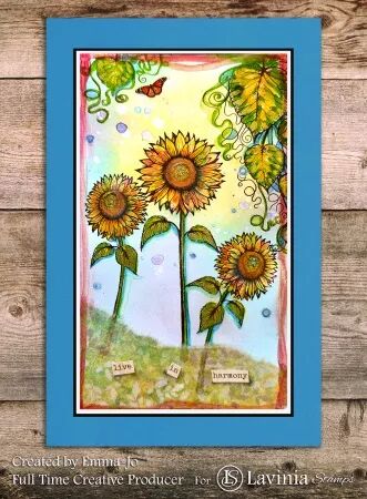Tampon - Tournesol ouvert - Lavinia