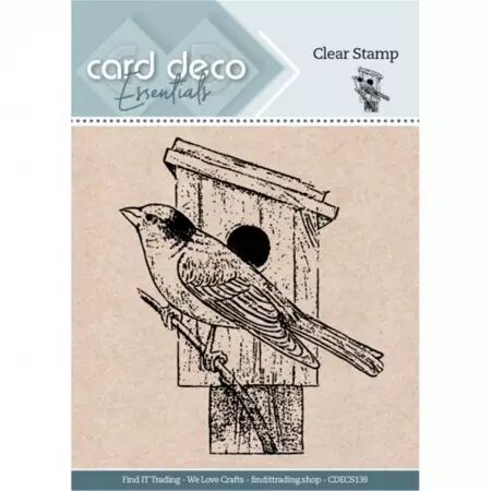 Tampon - Vintage Birds - Birdhouse