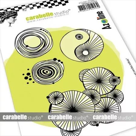 Tampon - Yin Yang et cercles infinis