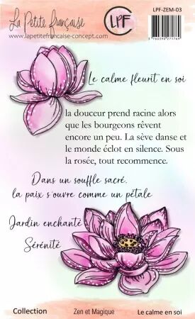 Tampon - Zen et Magique - Le calme en soi - La Petite Fran&ccedil;aise