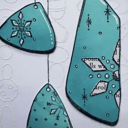 Tampon 104 - Formes g&eacute;om&eacute;triques - Jofy pour PaperArtsy