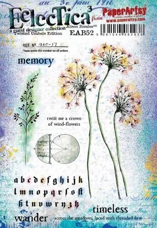 Tampon 42 - Winter Grasses Edition - Alison Bomber pour Eclectica PaperArtsy