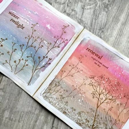 Tampon 42 - Winter Grasses Edition - Alison Bomber pour Eclectica PaperArtsy PaperArtsy