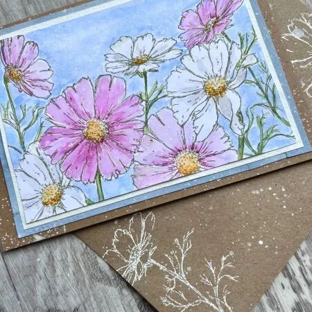 Tampon 51 - Cosmos Edition - Alison Bomber pour Eclectica PaperArtsy