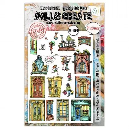 Tampon A5 - #1304 - Roofline Friends - AALL & Create