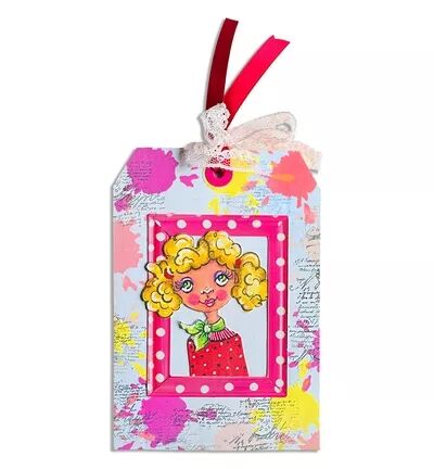 Tampon A5 - Fabulous girls - Art by Marlene