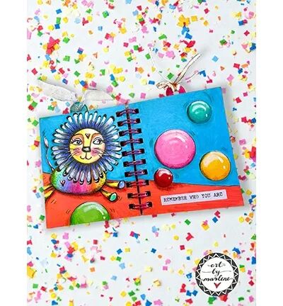 Tampon A5 - Marlene\'s  animals - Art by Marlene