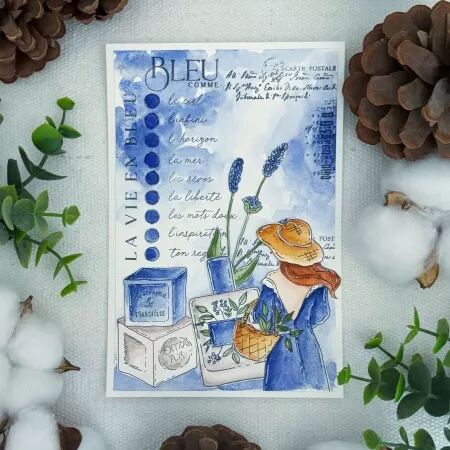 Tampon A5 - Rêve Azur - Parfum du sud