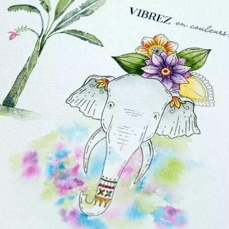 Tampon A5 - Vibrations - India Dreams