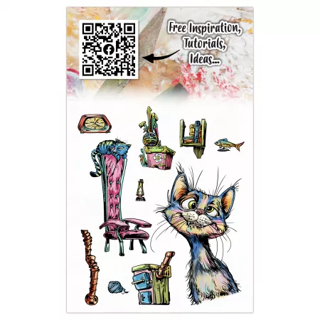 Tampon A6 - #1272 - Mischief Meow - AALL & Create