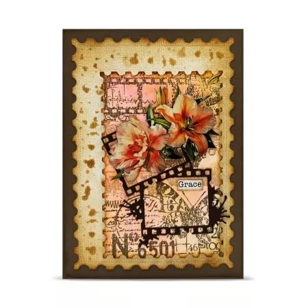 Tampon A6 - #1334 - Spatter Film - AALL & Create