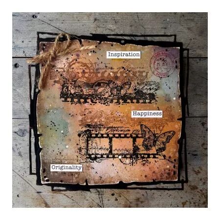 Tampon A6 - #1336 - Torn Prints - AALL & Create