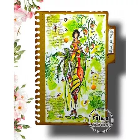 Tampon A6 - #1398 - Siren of spring - AALL & Create