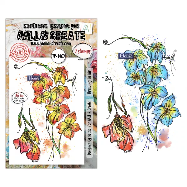 Tampon A6 - #1402 - drawing in air - AALL & Create