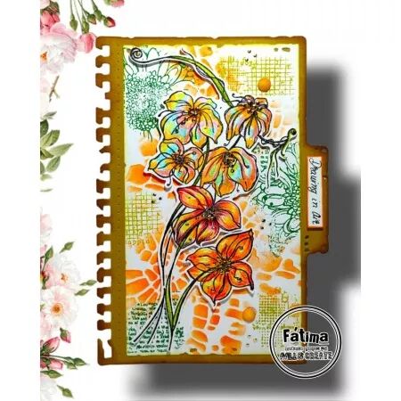 Tampon A6 - #1402 - drawing in air - AALL & Create