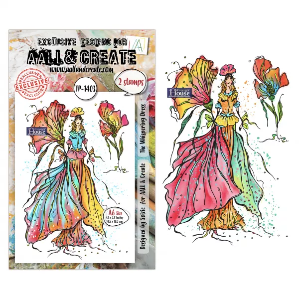 Tampon A6 - #1403 - the whispering dress - AALL & Create