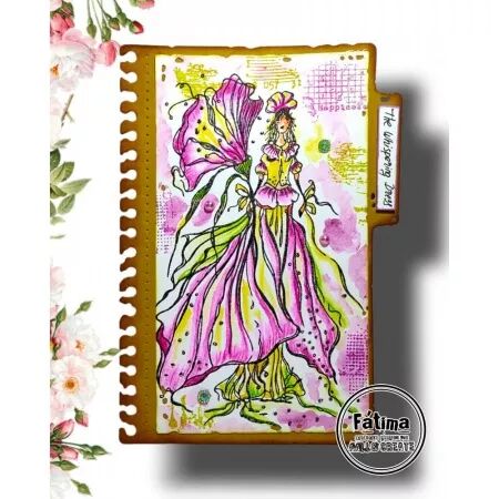 Tampon A6 - #1403 - the whispering dress - AALL & Create