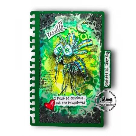 Tampon A6 - #1409 - Buzz-ing by - AALL & Create