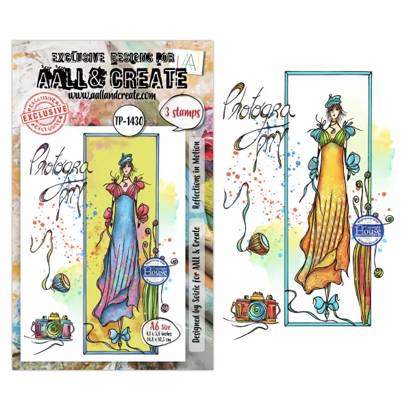 Tampon A6 - #1430- Capturing the Unseen - AALL & Create