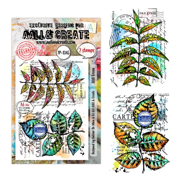 Tampon A6 - 1345 - Still Green - AALL and Create