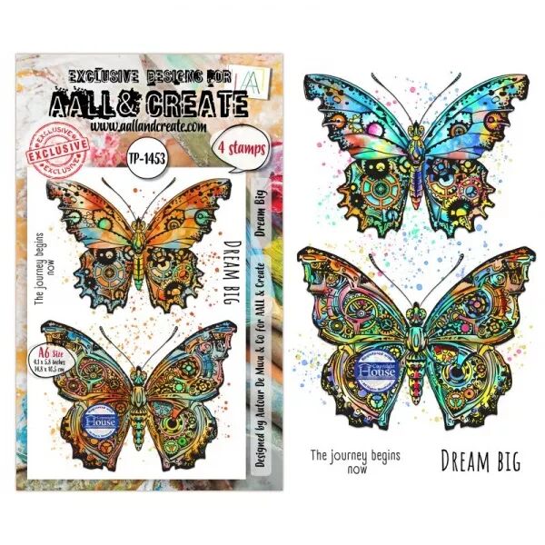 Tampon A6 - 1453 - Dream Big - AALL and Create