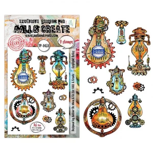 Tampon A6 - 1458 - Coglight Relics - AALL and Create