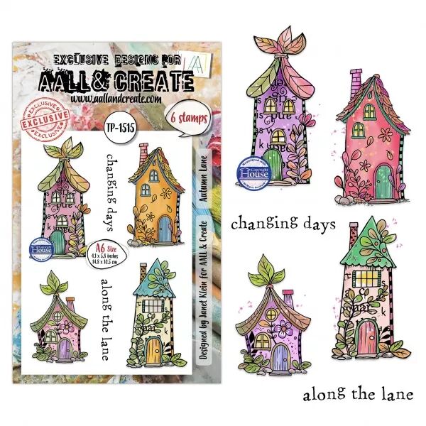 Tampon A6 - 1515 - Autumn Lane - AALL and Create