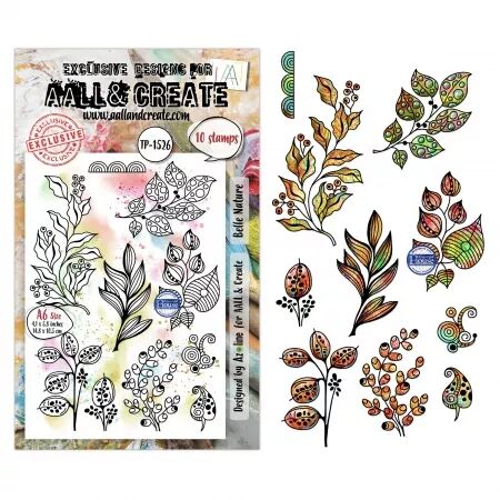 Tampon A6 - 1526 - Belle Nature - AALL and Create
