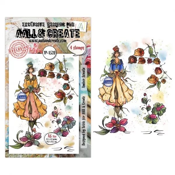 Tampon A6 - 1539 - Amber Sonata - AALL and Create