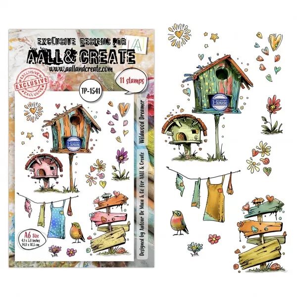 Tampon A6 - 1541 - Wildwood Dreamer - AALL and Create