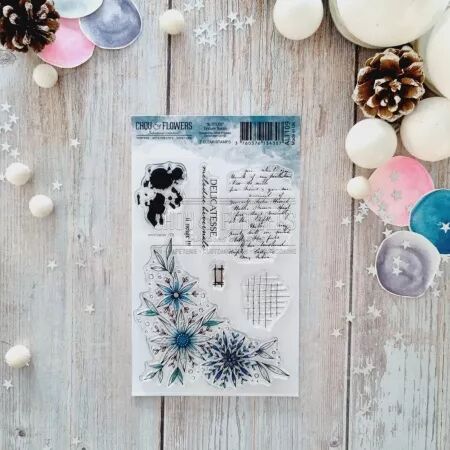 Tampon A6 - Altitude - Texture flocon - Chou Flowers