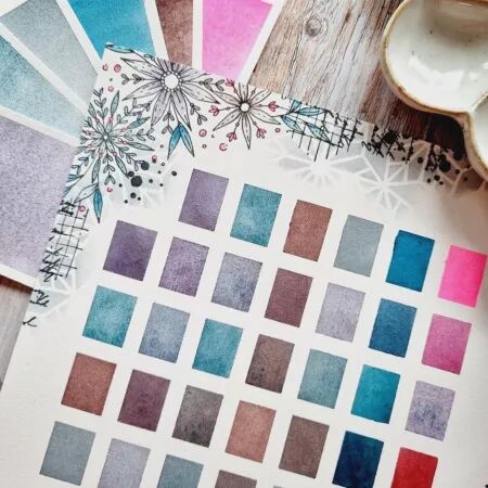 Tampon A6 - Altitude - Texture flocon - Chou Flowers