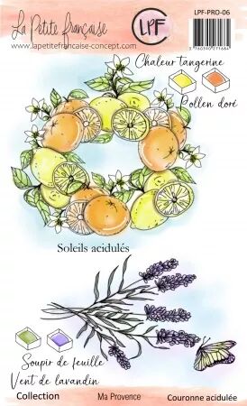Tampon A6 - Couronne acidul&eacute;e - ma Provence - La Petite Fran&ccedil;aise