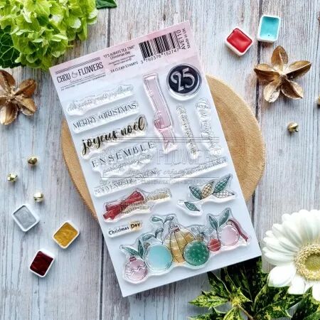 Tampon A6 - It\'s always Tea Time - Christmas day