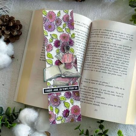 Tampon A6 - L\'orée des bois - Pour te dire - Chou Flowers