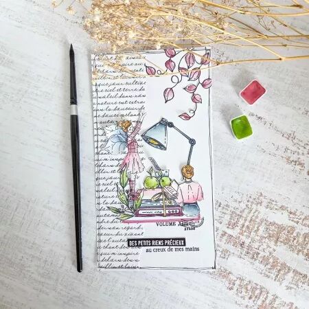 Tampon A6 - L\'orée des bois - Pour te dire - Chou Flowers