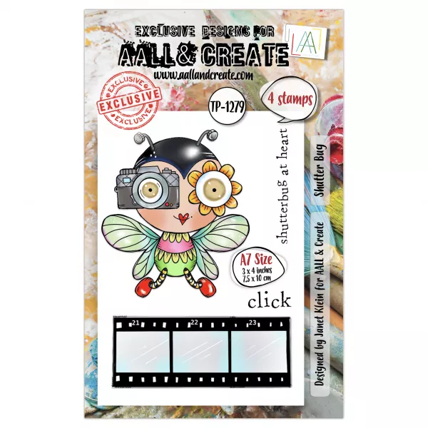Tampon A7 - #1279 - Shutter Bug -  AALL & Create