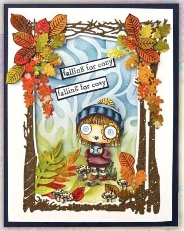 Tampon A7 - #1282 - Falling for Fall -  AALL & Create