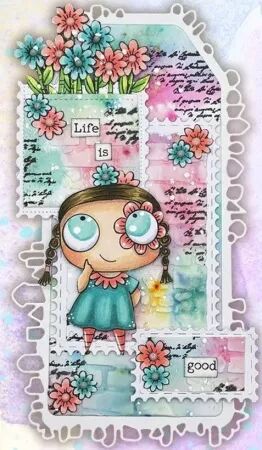 Tampon A7 - #1283 - Happiness Is -  AALL & Create