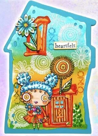 Tampon A7 - #1284 - Heartfelt -  AALL & Create