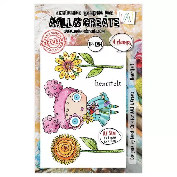 Tampon A7 - #1284 - Heartfelt -  AALL & Create